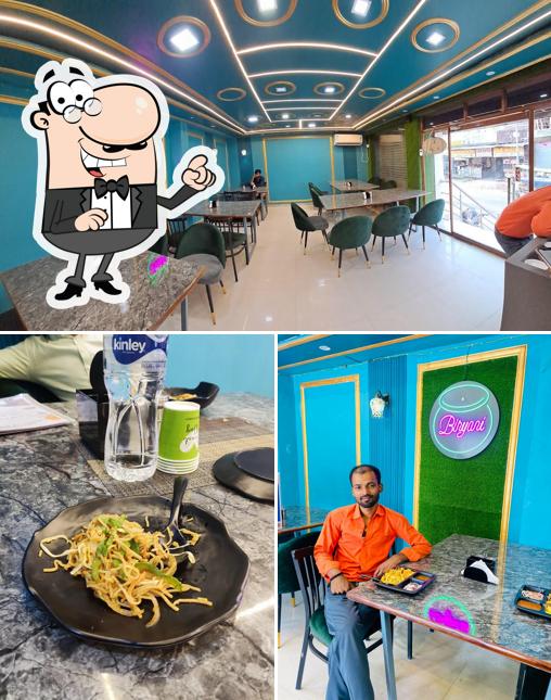 The interior of Food fusion ( Cafe & Dine )