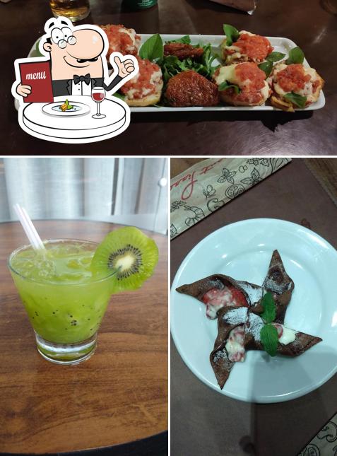 Comida em Pizzaria Freemont