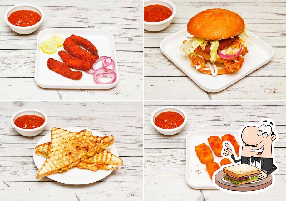 Grilled cheese sandwich at YUMMY DELIGHTS