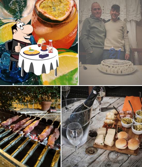 Piatto di formaggi al Nuovo Caffè Colonna