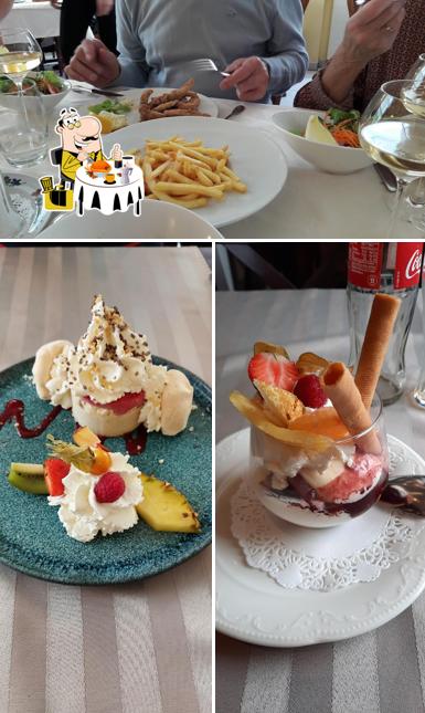 Nourriture à Restaurant Le Buchwald