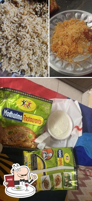 Food at Madhurima Restaurant
