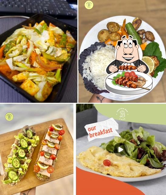 Meals at Protein Bar Cafe