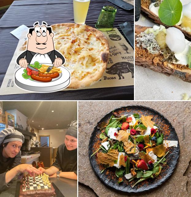 Platti al Ristorante Pizzeria Il Caminetto