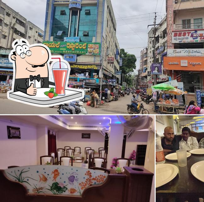 Enjoy a drink at Royal Family Restaurant a/c