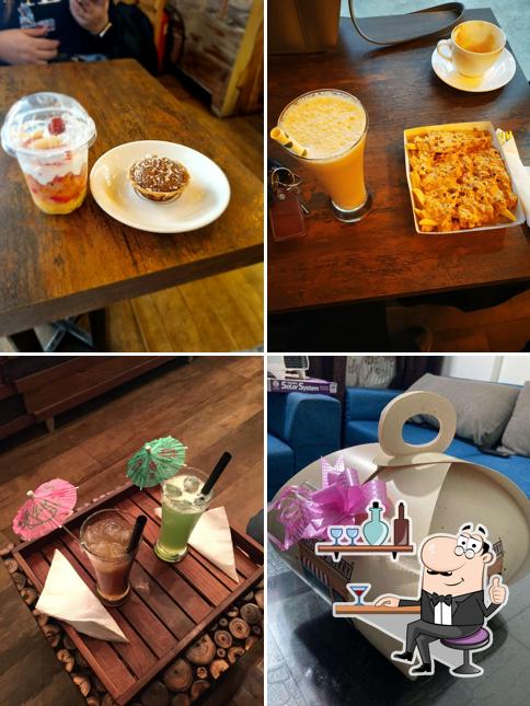 Take a seat at one of the tables at Butter Berry