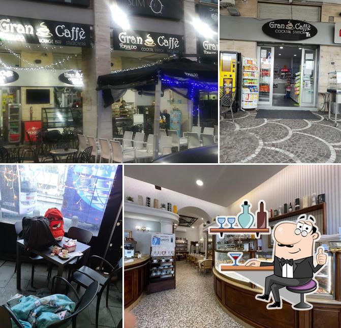 Gli interni di Gran Caffè