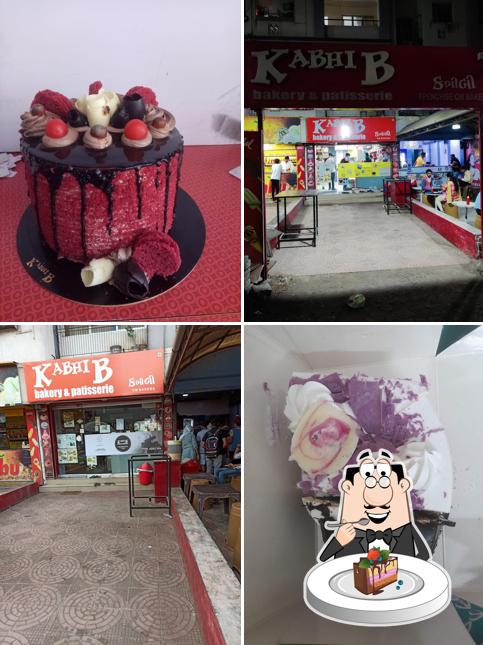 Chocolate cake at Kabhi B Bakery - Devbaug Road