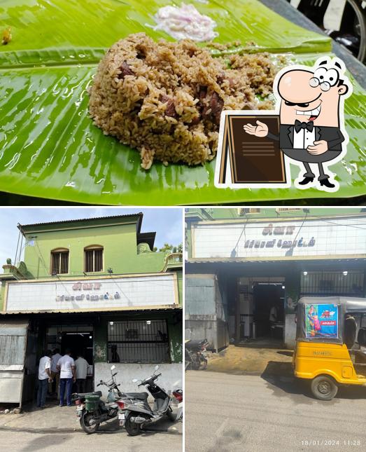 Siva Biryani Hotel is distinguished by exterior and food