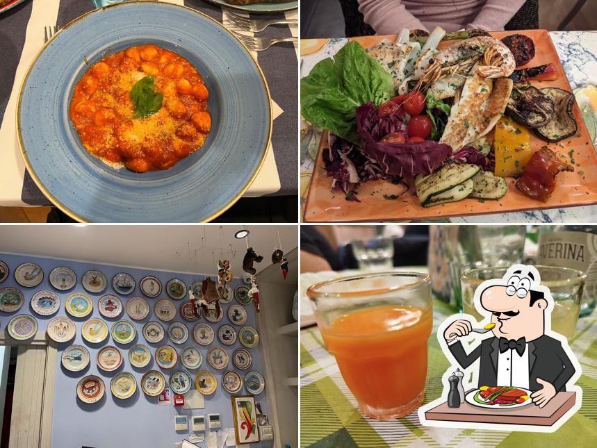 Platti al Trattoria Da Adriano