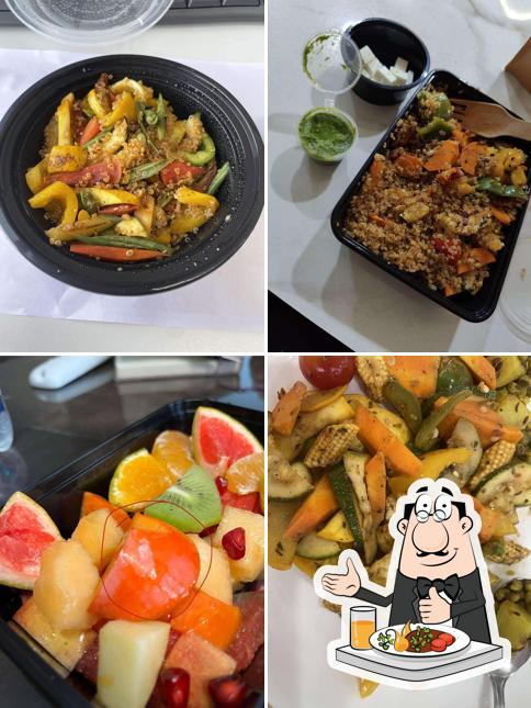 Food at The Simply Salad