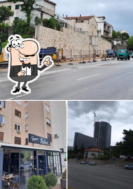 Gli esterni di Cafe Relax