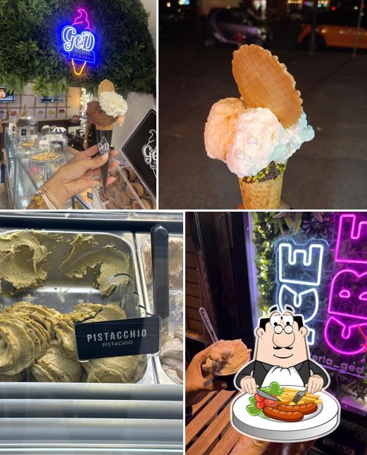 Platti al Gelateria GED