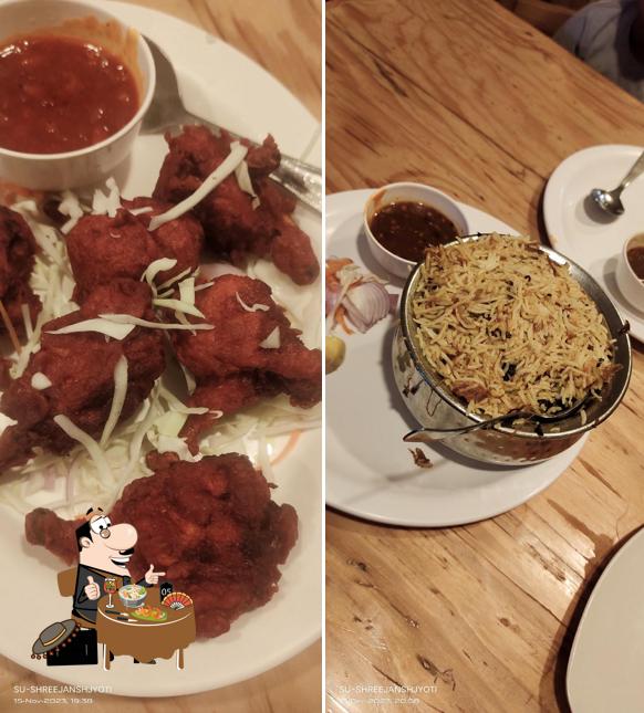 Meals at Paakiza perfact taste fast food