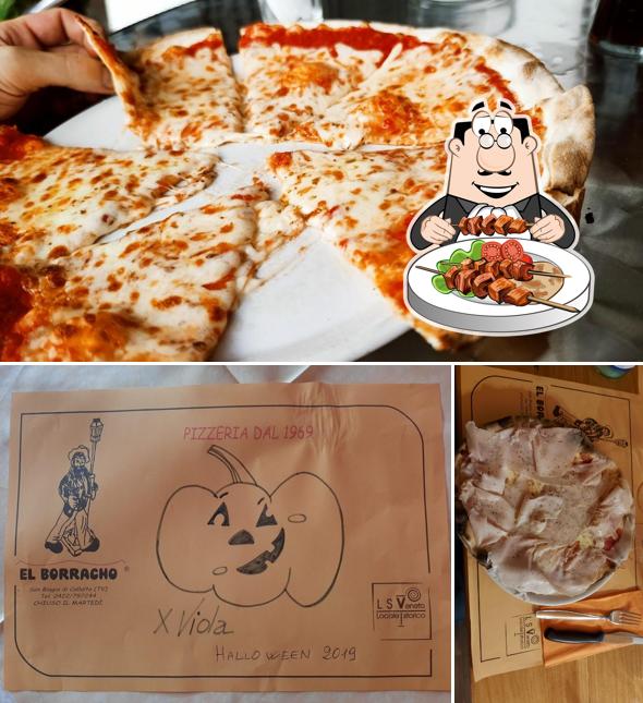 La cibo e interni del ristorante