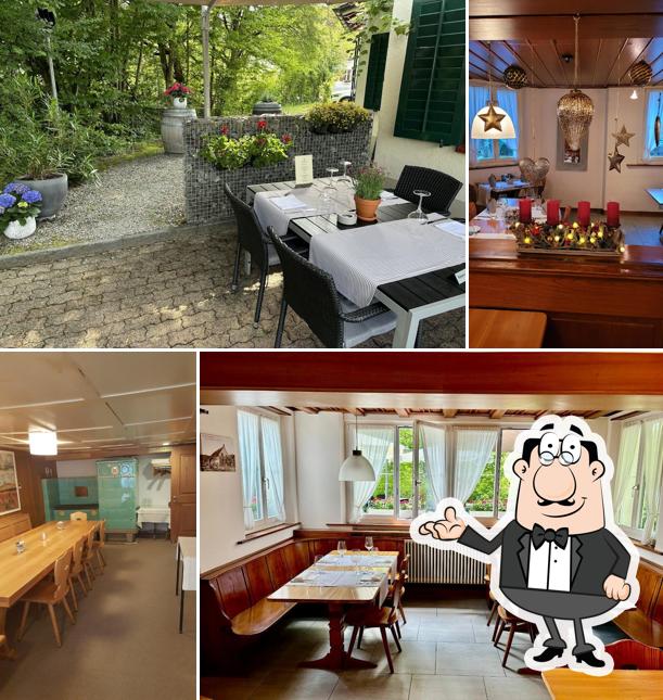 Dai un'occhiata agli interni di Restaurant zur Rose
