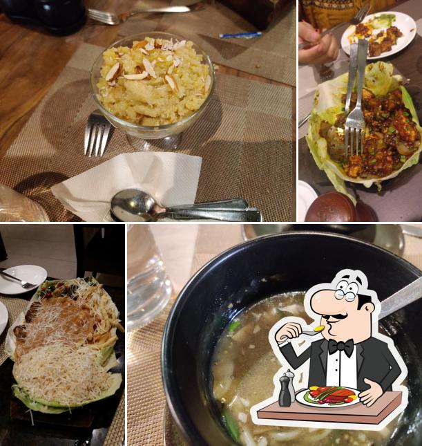 Food at The Morsel Restaurant