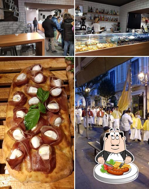 Questa è la foto che presenta la cibo e interni di Cesto Bakery