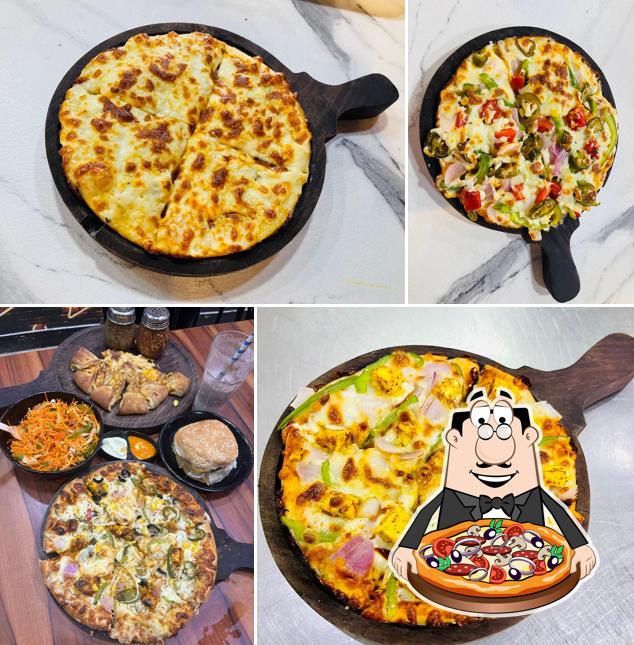 Order different kinds of pizza