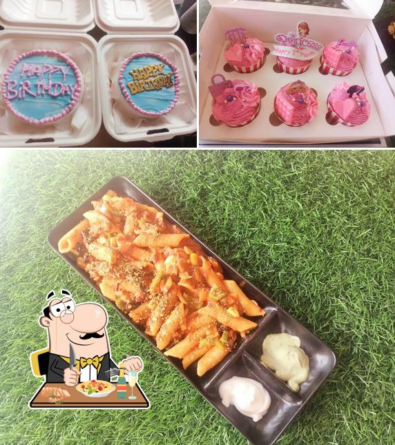 Food at Bakes n' Cakes