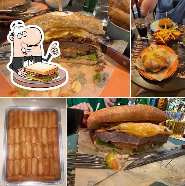 Toast al formaggio al Big Burger Diner Zug