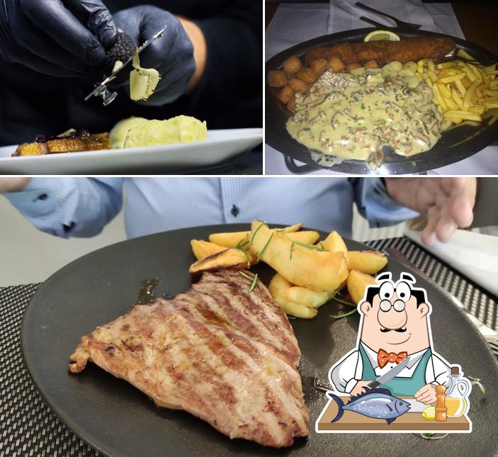 Salmone grigliato al Mon Ami