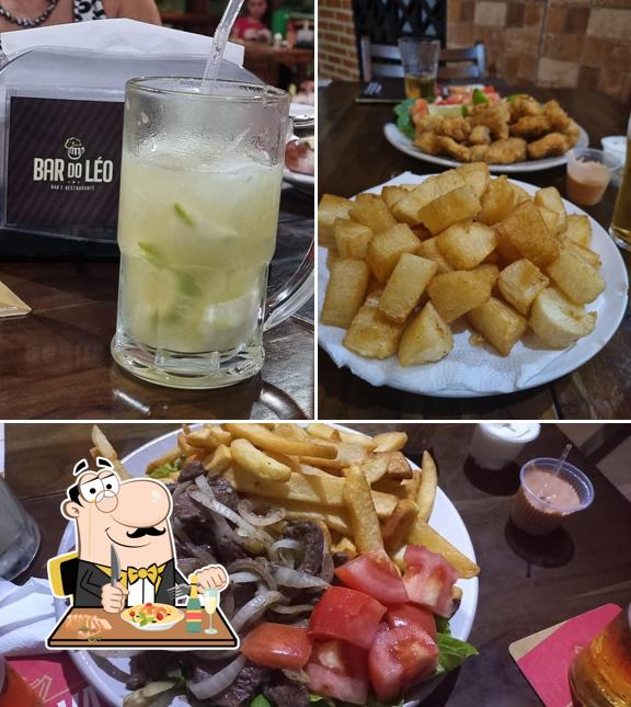 Comida em Bar do Léo