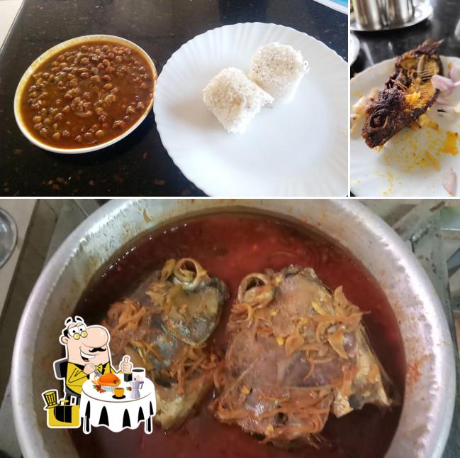Food at Beach Way Restaurant