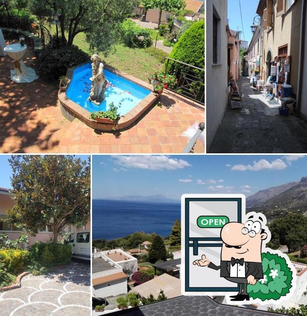 Puoi goderti l'aria fresca dal dehors di Hotel Martino