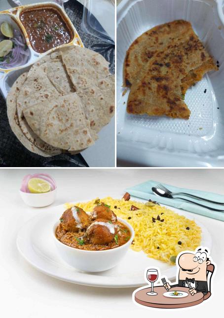 Among different things one can find food and beverage at Lunchbox - Meals & Thalis