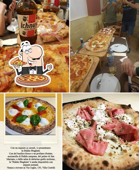 Scegli tra le svariate varianti di pizza
