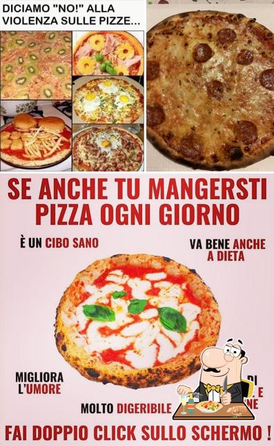 Cibo al Crazy Pizza Team Scaltenigo