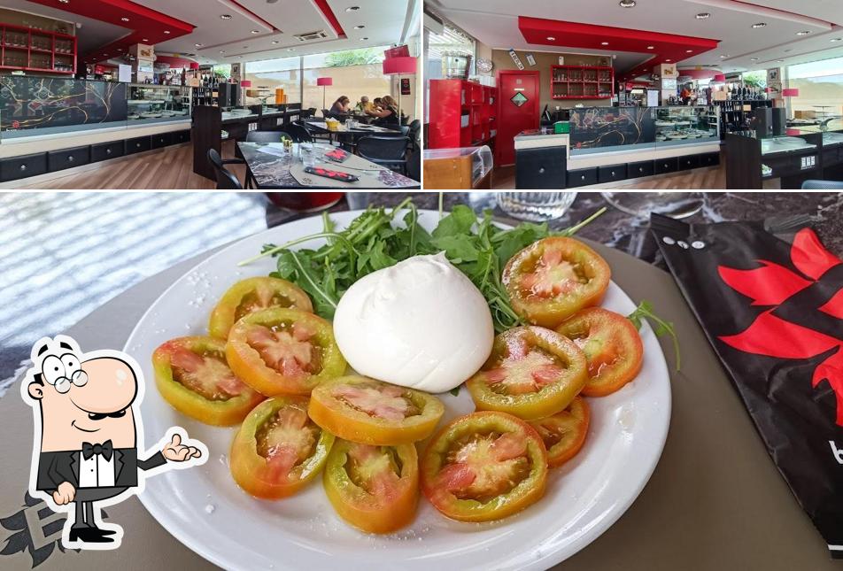 Gli interni di Brp cafè