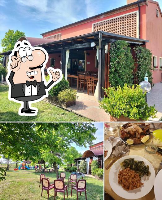 Guarda la immagine che presenta la interni e cibo di Agriturismo Le Businelle Di Biasio Augusto & Lucio