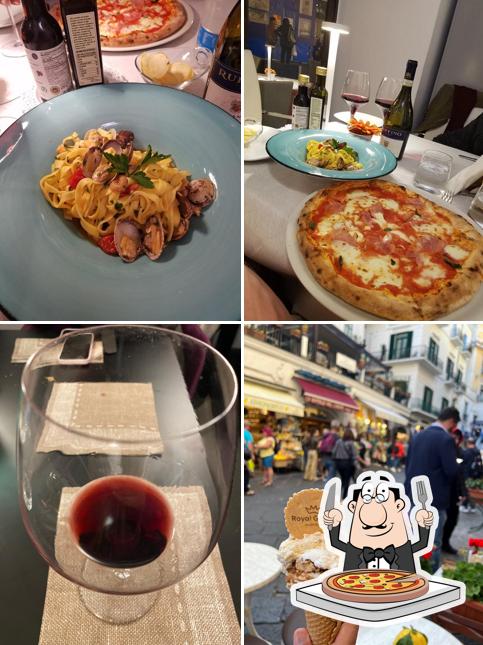 Scegli una pizza a Bar Royal