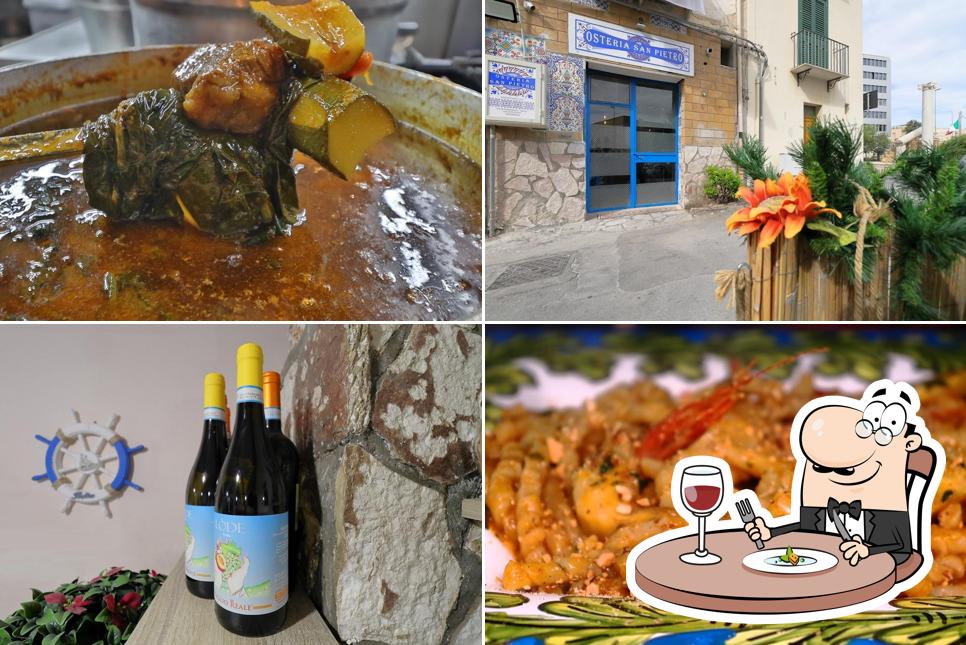 Cibo al Osteria San Pietro di Tamou