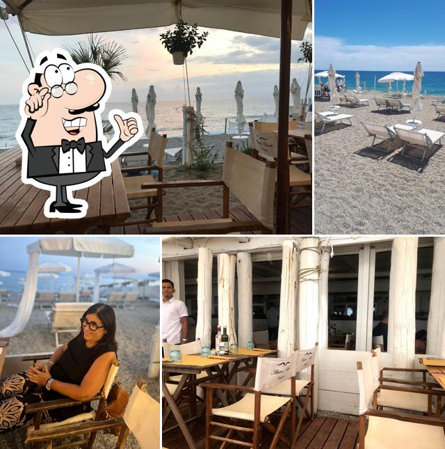 Gli interni di Bagni Albatros Ristorante Pizzeria