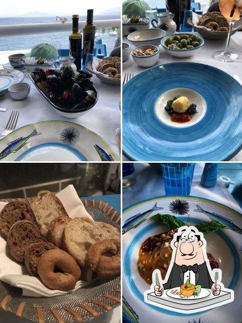 Cibo al Ristorante Il Riccio