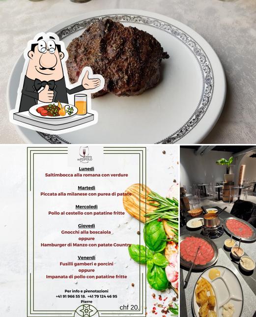 Cibo al Osteria del Popolo
