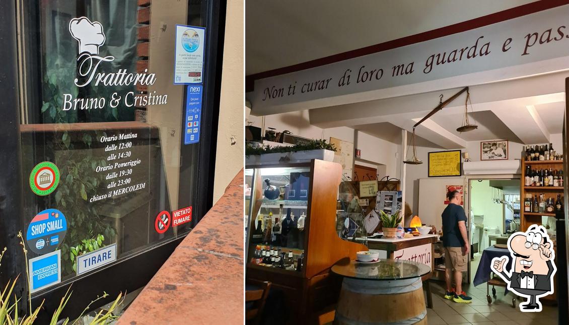 Siediti a un tavolo di Trattoria Bruno e Cristina