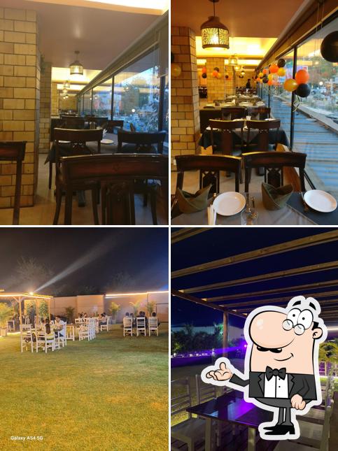The interior of Jashan kitchen & lawns