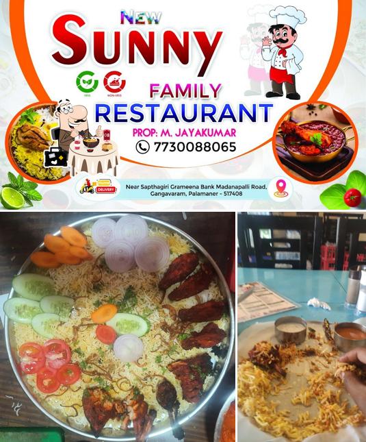 Meals at New Sunny family Restaurant