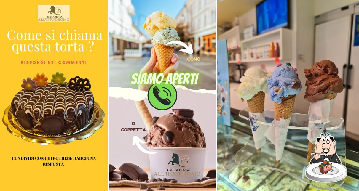 Torta al cioccolato al Gelateria All'Ippodromo di Sara Boldarin