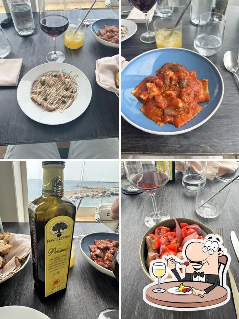 Cibo al Salotto sul mare