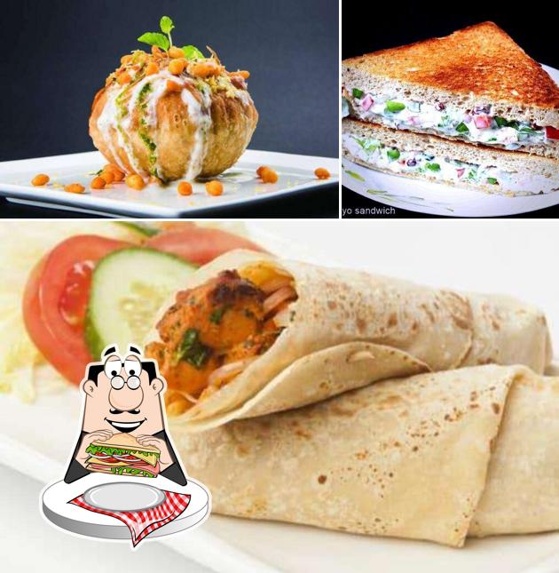 Club sandwich at Stomach Affairs