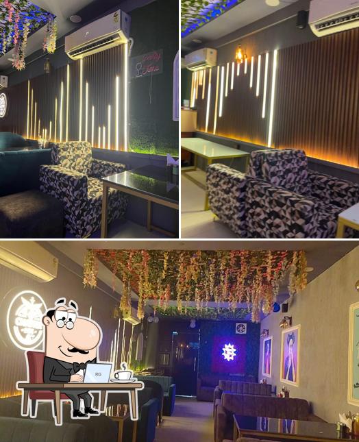 Check out how The Chatter box Cafe looks inside