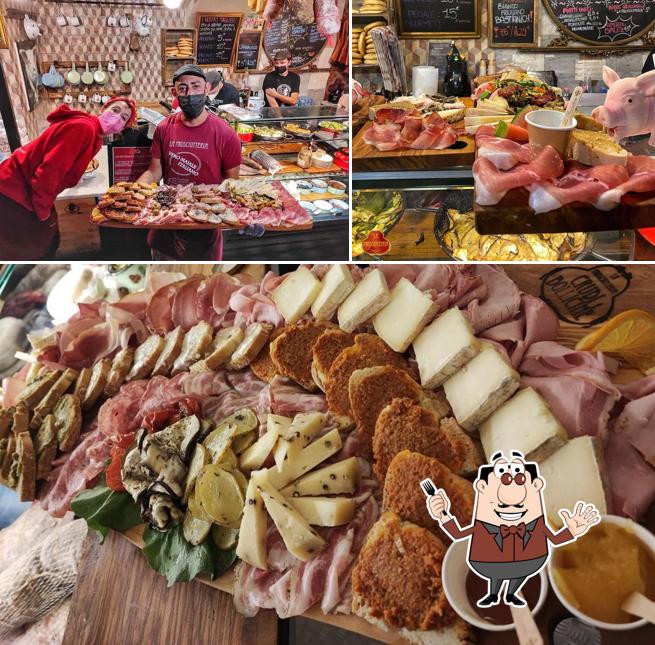 Platti al La Prosciutteria Perugia