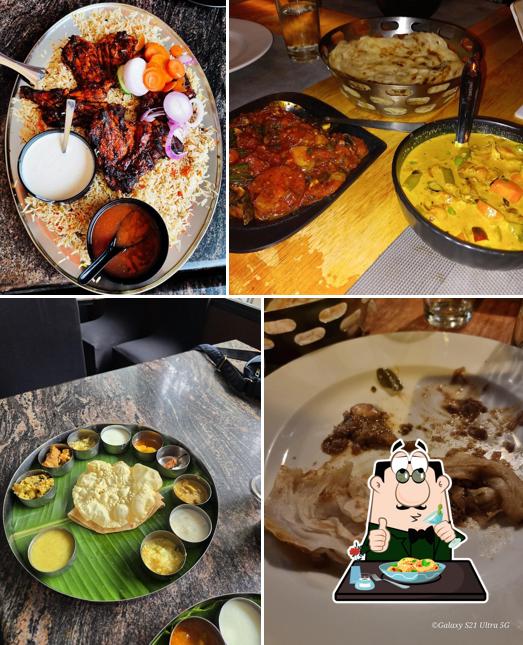 Food at Hotel Aryas