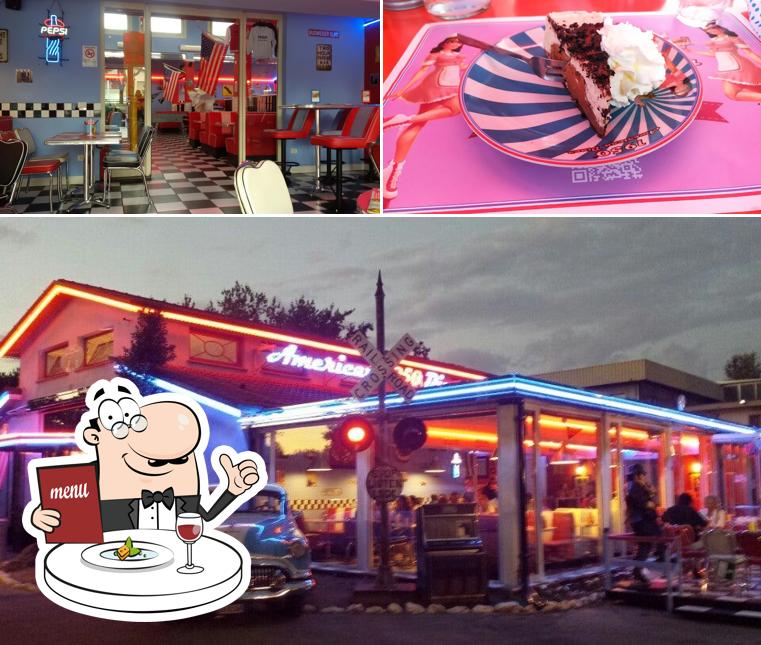 Cibo al 1950 American Diner