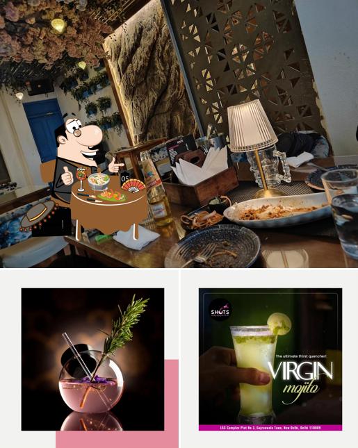 This is the picture depicting food and interior at S.H.O.T.S- Cafe & Lounge